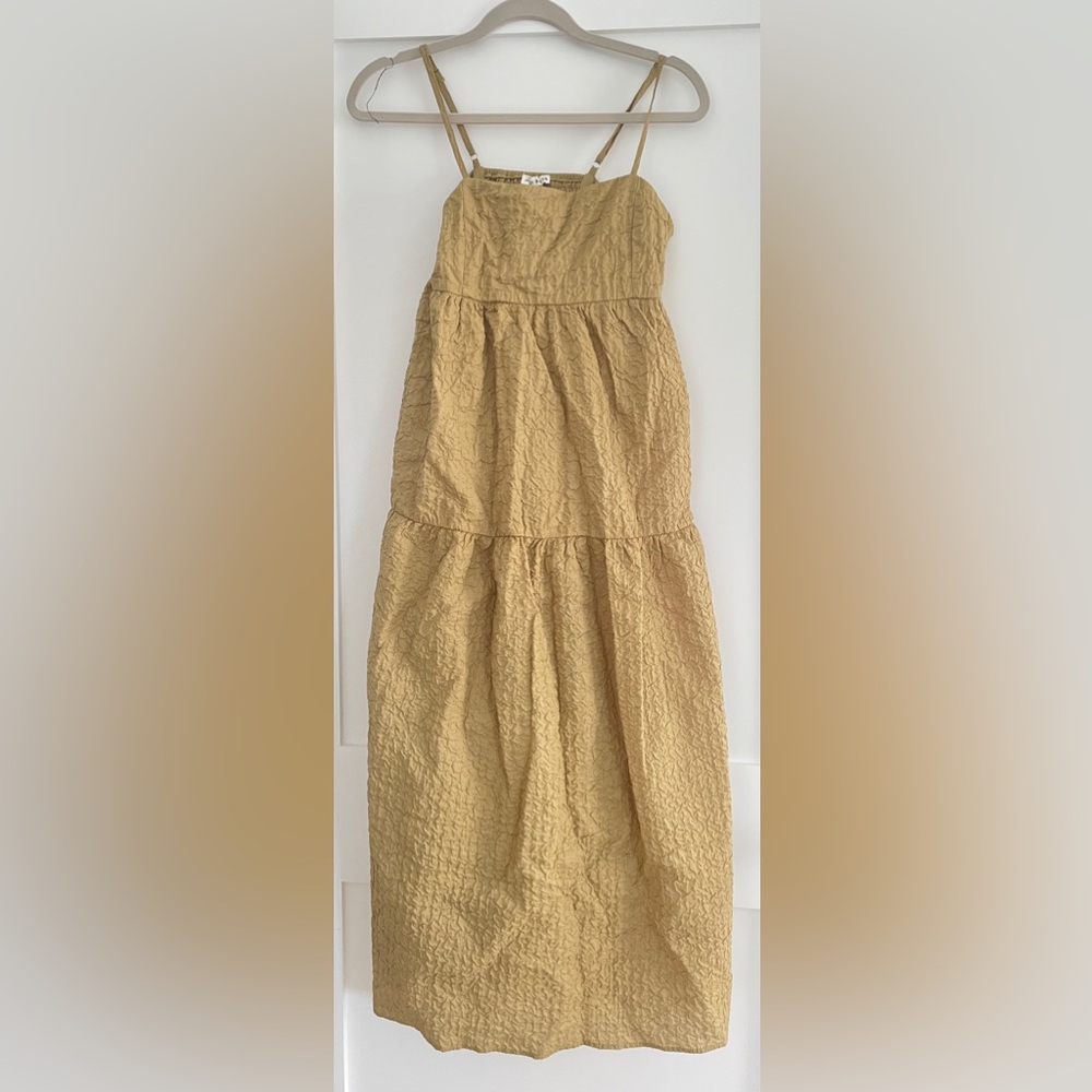 Moon River tiered midi dress